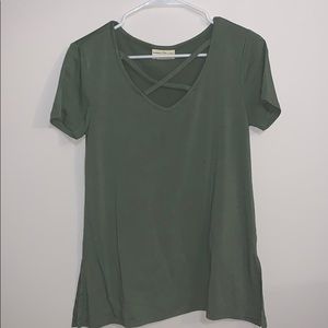 Military Green Loose t-shirt